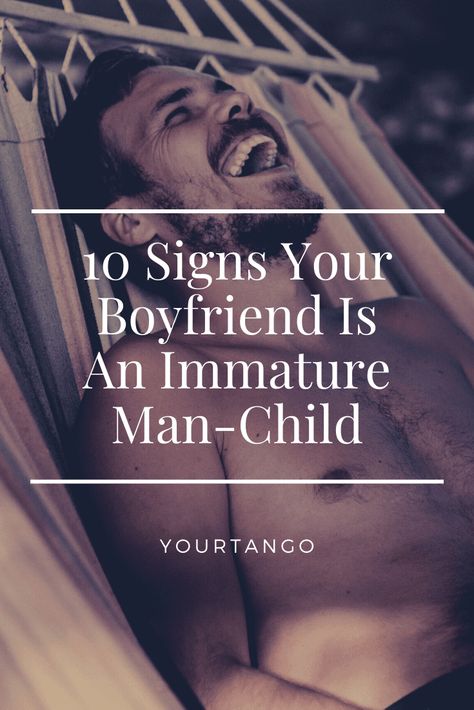 Immature Men, Ex Boyfriend Quotes, Love You Boyfriend, Word Sentences, Red Flags, Man Child, Relationship Rules, Boyfriend Quotes, Men Quotes