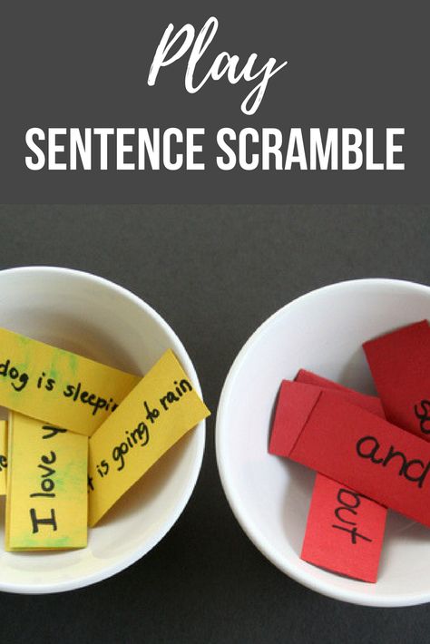 Play Sentence Scramble || #grammar #reading #writing #ela #compoundsentences #sentencestructure #sentences #grade3 #3rdgrade #thirdgrade #educationdotcom Sentence Games, Kinds Of Sentences, Homeschool Writing Prompts, Sentence Scramble, Compound Sentences, Grammar Games, Sentence Activities, Types Of Sentences, Complex Sentences