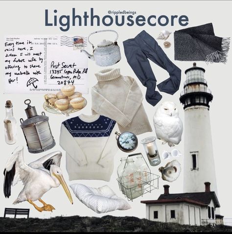 Nautical Outfit Aesthetic, Lighthouse Keeper Aesthetic Outfit, Northern Coastal Aesthetic, Lighthouse Core Outfits, Lighthouse Core Aesthetic, Lighthouse Aesthetic Outfits, Lighthousecore Outfit, Lighthouse Keeper Outfit, Lighthousecore Aesthetic