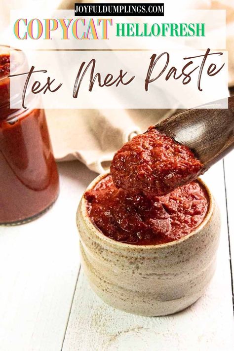 Tex-mex Paste Hello Fresh Recipe, Hello Fresh Tex Mex Paste Recipe, Hello Fresh Copycat Recipes, Hello Fresh Tacos, Copycat Hello Fresh, Tex Mex Paste Recipe, Hello Fresh Pork, Hello Fresh Dinners, Mexican Beef Soup