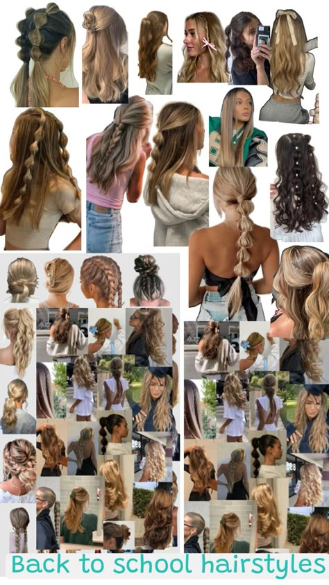 Preppy Hairstyles, Hairstyle Examples, Green Veins, Easy Hairstyles For Thick Hair, Beach Hairstyles For Long Hair, Hair Inspiration Long, Cute Simple Hairstyles, Hairstyles For Layered Hair, Honey Blonde Hair