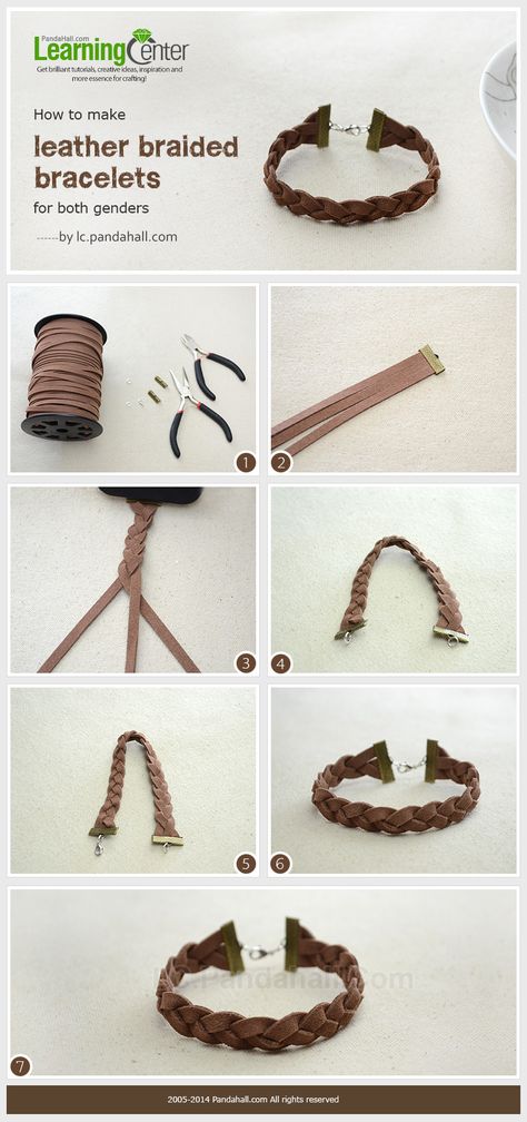 Braided Leather Bracelet Diy, Cord Jewelry Diy, Bracelet En Cuir Diy, Cord Bracelet Diy, Leather Bracelet Tutorial, Diy En Cuir, How To Make Leather, Braided Bracelet Diy, Suede Bracelet