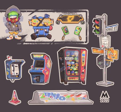 귀여운 음식 그림, Props Concept, Semi Realism, Bg Design, Props Art, Retro Game, Game Concept Art, Concept Art Drawing, Prop Design