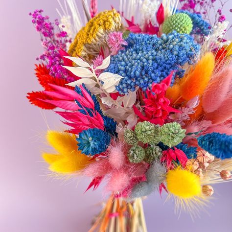 Pride Wedding, Bouquet Pastel, Rainbow Bouquet, Dried Flower Wedding, Letterbox Flowers, Flower Girl Bouquet, Wedding Whimsical, Dried Flowers Wedding, Flower Confetti