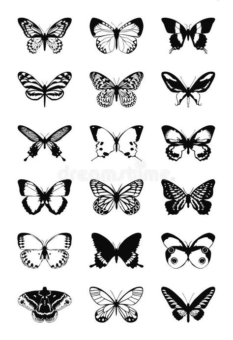 Butterfly. Vector silhouette of butterfly, black and white , #Aff, #silhouette, #Vector, #Butterfly, #white, #black #ad Tattoo Papillon, White Butterfly Tattoo, Borboleta Tattoo, Black Butterfly Tattoo, Unique Butterfly Tattoos, Butterfly Black And White, Ceramic Decals, Small Butterfly Tattoo, White Butterflies