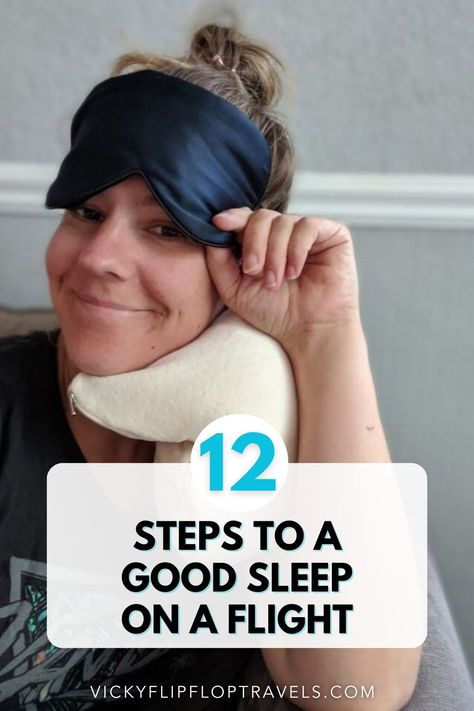 After thousands and thousands of miles of air travel, and many hours, sleeping on a flight now just comes with the job for me. I’m proud to say I’ve kinda mastered the art of sleeping on planes. It’s the best way to pass a long flight, along with a glass of red wine to give you that push over the edge to sleep.  Trying to fall asleep on a flight can be super frustrating, so here’s my guide to help you get as much sleep on an aeroplane as possible. Plane Sleeping Hacks, How To Sleep On A Plane, Sleep On Airplane, Sleeping On A Plane, Travel Wisdom, Sleeping Hacks, Sleeping Pods, Plane Flight, Glass Of Red Wine