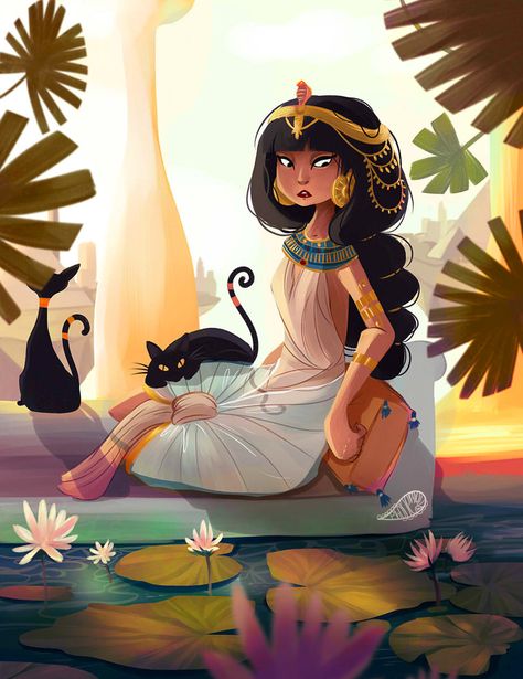 Egiptul Antic, Ancient Egyptian Art, Egyptian Gods, Egyptian Art, Ancient Cultures, Illustration Character Design, Ancient Egyptian, Ancient Egypt, Animation Art