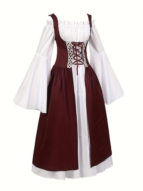 Peasant Dress Medieval, Gothic Gowns, Punk Dress, Vintage Flare, Medieval Dress, Maxi Robes, Vestidos Vintage, Linnet, Modieuze Outfits