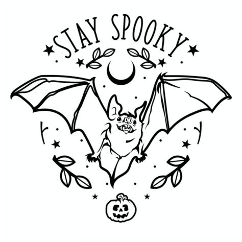 Spooky Tattoos, Halloween Tattoo, Stay Spooky, Image Svg, Halloween Drawings, Halloween Tattoos, Halloween Snacks, Halloween Quotes, Flash Art