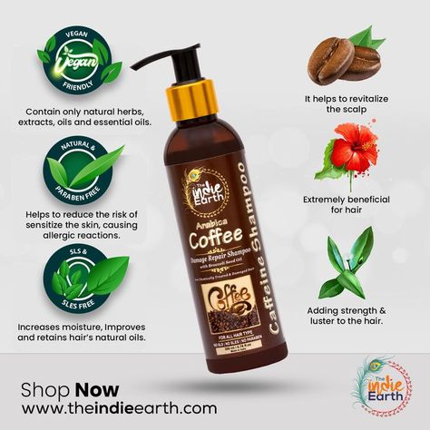 Hair Oil Advertisement, Reduce Dandruff, Grocery Ads, Graphic Design Inspiration Poster, Fragrance Lab, Coffee Hair, Coffee Ingredients, Hair Dandruff, Natural Hair Oils