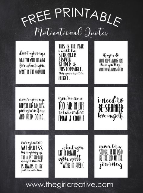 Free Printable Motivational Quotes | Weight Loss Inspiration | Inspiring Quotes to lose Weight Free Motivational Quotes, Printable Motivational Quotes, Lol So True, Motivational Printables, Gratitude Challenge, Printable Inspirational Quotes, Printable Quotes, Gain Muscle, Detox Drinks