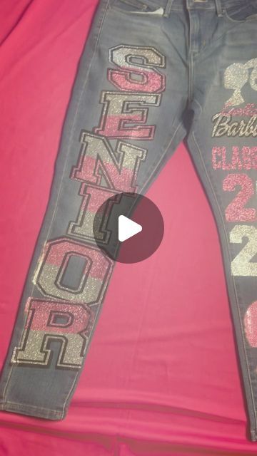 LuhToriDesigns on Instagram: "Custom Senior Jeans 😍😍 

Super Super Cutee 🥰

Shop LuhToriDesigns 🛍 

#trendingreels #trending #explore #explorepage #shopnow #seniorjeans #customshirt #seniorshirt #2025" Senior Jeans, Senior Photo Outfits, Senior Shirts, Senior Photo, Photo Outfit, Senior Photos, Custom Shirts, Shop Now, On Instagram