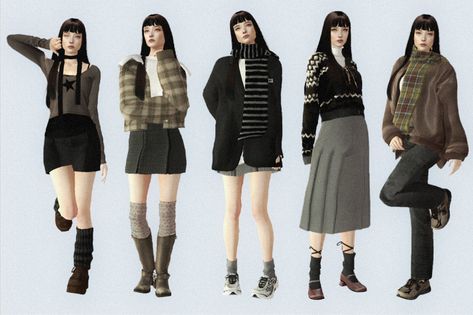 Sims 4 Clothes Cc Pack, Sims 4 Jacket Accessory, Sims 4 Cc Clothes Coquette, Sims 4 Cc Lookbooks Clothing, Sims Blender, Sims Face, Ts4 Lookbook, Sims 4 Cc Goth, Sims 4 Men Clothing