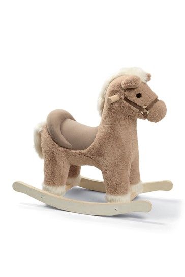 Rocking Horse Throw By Mamas & Papas Rocking Horses, Baby Rocker, Traditional Toys, Fur Fabric, Pet Rocks, New Best Friend, Faux Fur Fabric, Fur Fabrics, Interactive Toys