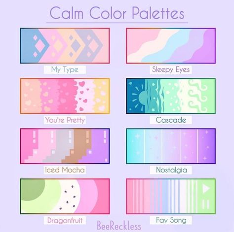 5 Color Color Palette, Color Palette Adopts, Coloring Palette Ideas, Color Pallets For Art, Pixel Art Challenge, Cute Pallete Color, Art Palette Aesthetic, Pretty Colour Palettes, Pretty Color Pallets