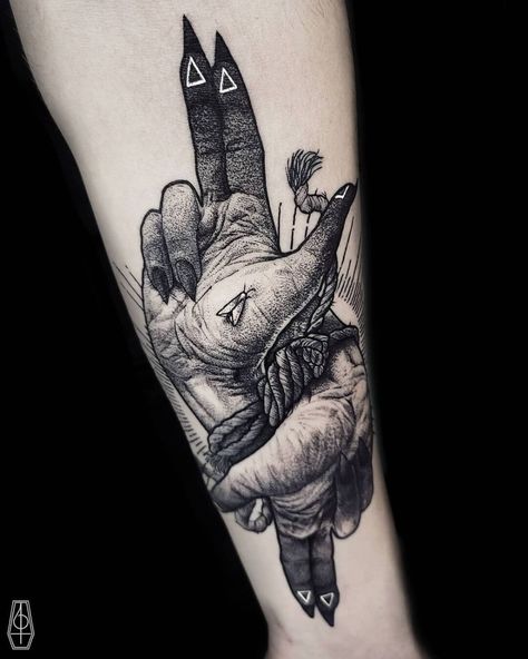 Witch Leg Sleeve Tattoo, Above And Below Tattoo, Wiccan Tattoos For Men, Tattoos Of Witches, Diety Tattoos, Ocult Tattoo Ideas, Male Witch Tattoo Ideas, As Below So Above Tattoo, Esoteric Tattoo Occult