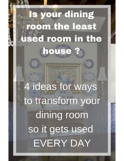 Making the Most of your Dining Room Repurpose Dining Room Space, Dining Room Alternative Use Ideas, Multi Purpose Dining Room, Office In Dining Room, Converted Dining Room, Repurposed Dining Room, Multipurpose Dining Room, Dining Room Office Combo, Repurpose Dining Room