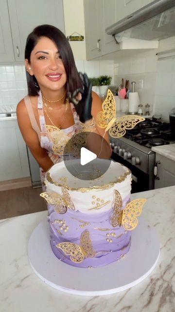 Reem Chahine on Instagram: "Butterfly cake…. . . . . #purple #purplecake #butterfly#creemdubai #dubai #love #instagood##barbie" Purple Butterfly Cakes, Pink Butterfly Cake, Purple Butterfly Cake, Cake Purple, Purple Cakes, Butterfly Cake, Butterfly Cakes, August 21, Purple Butterfly