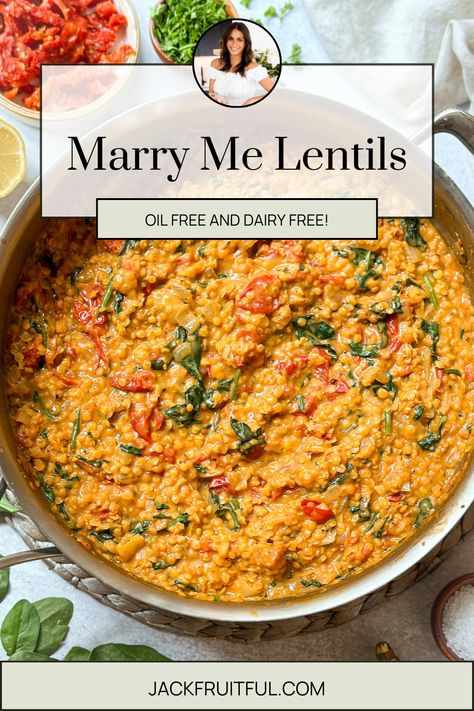 Dinner Recipes Lentils, Lentils Healthy Recipe, Easy Fall One Pot Meals, Best Legume Recipes, Recipes Using Dry Lentils, Lentil Stew With Potatoes, Vegan Lentil Casserole, Lentil Potato Recipes, Cooked Lentils Recipes