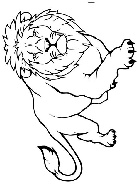 Lion Colouring page Lion Drawing Simple, Lion Coloring Pages, Butterfly Art Drawing, Art Papillon, Cats Art Drawing, Lion Drawing, Animal Stencil, Animal Drawings Sketches, Abstract Wallpaper Backgrounds