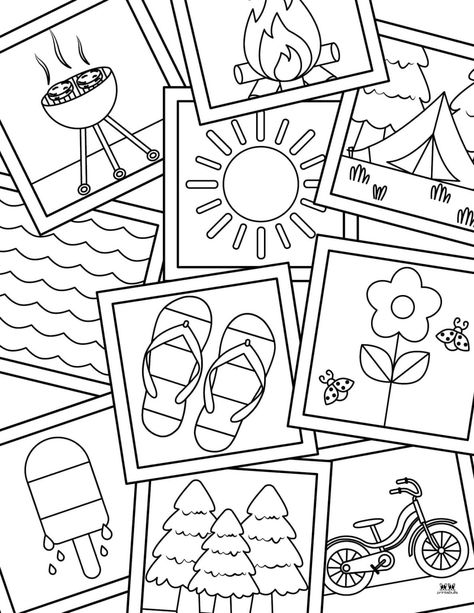 Choose from 100 unique summer coloring pages for endless coloring fun for those lazy hazy summer days. 100% FREE. Print from home! Free Summer Coloring Sheets, Summer Colouring Pages, June Coloring Pages, Vacation Coloring Pages, American Flag Coloring Page, Summer Coloring Sheets, Printable Flower Coloring Pages, Beach Coloring Pages, Summer Coloring