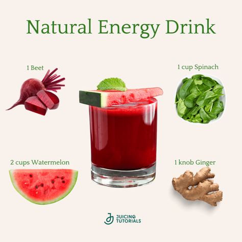 Natural Energy Drink – Juicing Tutorials Juicer Ideas, Build Stamina, Liver Cleanse Juice, Mystical Beings, Natural Energy Drinks, Healthy Juicer Recipes, Healthy Juice Drinks, Juice Cleanse Recipes, Gut Healing Recipes