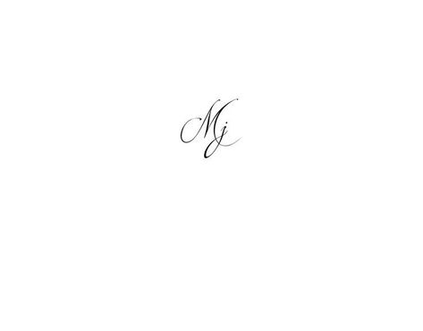 Mj Initials Tattoo, Mj Tattoo, Letter M Tattoos, Jm Logo, Mj Logo, Michael Jackson Tattoo, Mama Tattoo, J Tattoo, M Tattoos