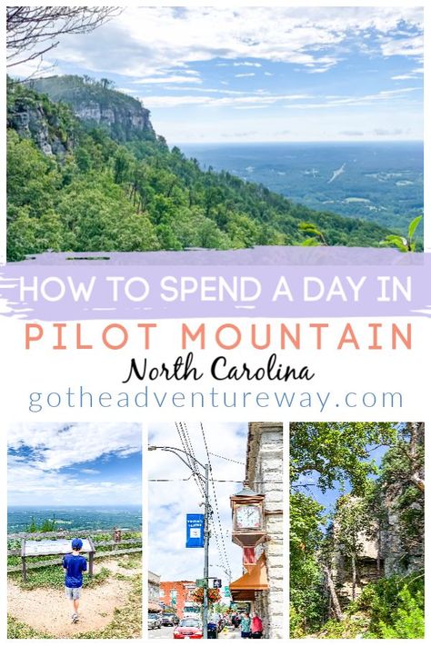 Pilot Mountain North Carolina, North Carolina Day Trips, Mount Airy North Carolina, North Carolina Hiking, Family Vacations Usa, Hiking Places, Pilot Mountain, North Carolina Beaches, Day Hiking