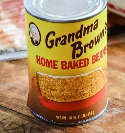 Grandma Brown’s Baked Beans Recipe - Tannat Wine & Cheese Gramma Browns Baked Beans, Gramma Brown Baked Beans Recipe, Grandma Browns Baked Beans Recipe Copycat, Grandmas Baked Beans Recipe, Grandma Browns Baked Beans, Grandma Browns Baked Beans Recipe, Brown Beans Recipe, Snacks Board, Brown Beans