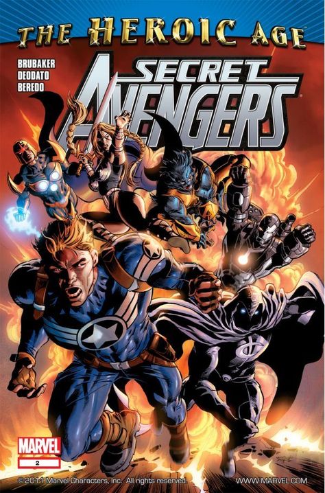 Secret Avengers (2010-2012) #2 Uncanny Avengers, Secret Avengers, Heroic Age, Mike Deodato, Avengers 1, Jr Art, Comic Book Artwork, Marvel Captain America, Marvel Comic Books