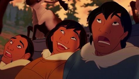 *SITKA, KENAI & KODA ~ Brother Bear, Denahi Brother Bear, Kenai Brother Bear, Brother Bear, Human Form, Old Disney, Original Movie, Disney And Dreamworks, Disney Drawings, Disney Animation