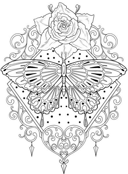 Tattoo Coloring Book Pages & coloring book. 6000+ coloring pages. Witchy Coloring Pages For Adults, Gothic Coloring Pages For Adults, Tattoo Coloring Pages, Tattoo Coloring Book, Skull Coloring Pages, Small Girl Tattoos, Free Coloring Sheets, Adult Coloring Designs, Dark Art Tattoo