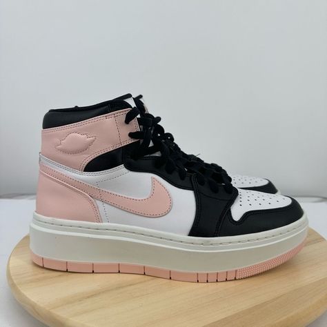 Nike Women’s Air Jordan 1 Elevate High Se Sneakers Size 11 Black/Pink Dz3744 New In Box (No Lid). * Your Order Comes From Smoke Free, Pets Isolated Environment. * Bundle And Save More On Item And Shipping! * We Ship Same/Next Business Day Payment Received. If You Need Expedited Shipping Please Reach Us Prior Making A Payment And We Makes It Work! * Don’t Hesitate To Ask Questions If You Have Any! We Are Happy When You - Our Buyers Are Happy With A Purchase! Thank You For Stopping By Our Store An Air Jordan 1 Elevate High, Jordan 1 Elevate High, Jordan 1 Elevate, Custom Sneakers Diy, Air Max 90 Women, Nike Cleats, Nike Zoom Pegasus, Womens Air Jordans, Huarache Run