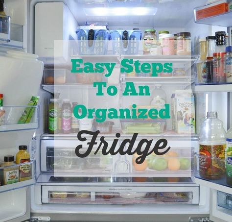 Great Tips For Organizing Your Refrigerator Organize Fridge, Nice Kitchens, Organized Fridge, Counter Depth Fridge, Declutter Bedroom, Cheap Organization, Freezer Organization, Refrigerator Organization, Organization Essentials