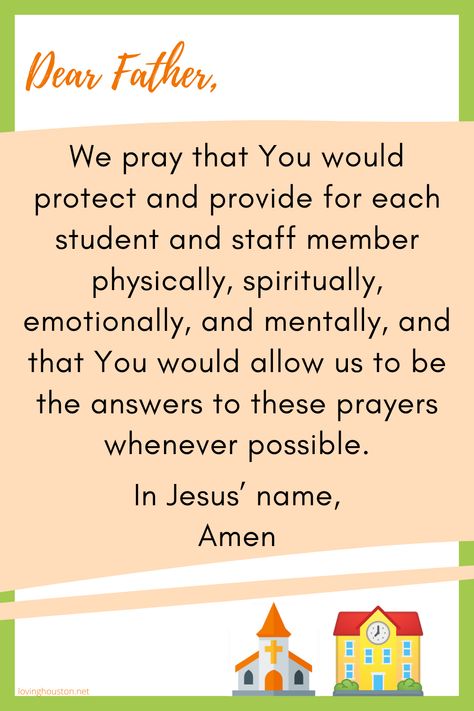 Back to School Prayer 2021 School Prayer Student, Prayer For School Student Classroom, Back To School Prayer For Students, Pray For School, Short Prayer For School, Prayer For School, Prayer In School, Work Prayer, Prayer For Students