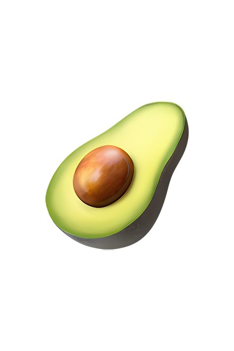 Avocado Icon, Emojis Aesthetic, Tree Emoji, Green Emoji, Emojis Iphone, Apple Emojis, Geometric Photography, Ios Emoji, Shaped Fruit