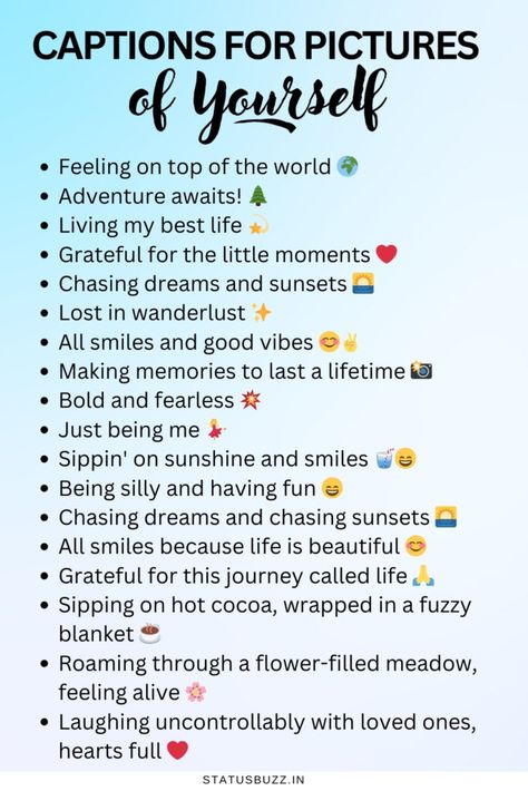 90+ Captions For Pictures Of Yourself - StatusBuzz Decent Captions For Instagram, Captions For Pictures Of Yourself Smiling, Crush Captions, Self Captions, Captions For Pictures Of Yourself, Captions For Pictures, Hidden Feelings, Festival Quotes, Pic Poses