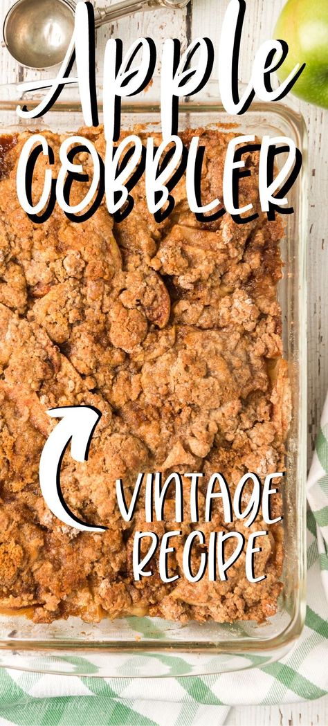 Fresh Apple Recipes Easy, Fresh Apple Recipes, Homemade Apple Cobbler, Apple Cobbler Easy, Apple Recipes Easy Healthy, Cobbler Recipes Easy, Apple Cobbler Recipe, Cobbler Easy, Apple Crumble Recipe