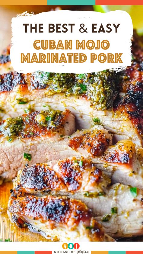 This Cuban Mojo Marinated Pork is bursting with flavor from a marinade of fresh citrus, garlic, and herbs. Perfectly tender and juicy, it's a must-try for any dinner! Save this recipe and give it a go—your taste buds will thank you! Best Pork Marinade Recipe, Fresh Pork Recipes, Cuban Mojo Marinade, Cuban Mojo Pork, Cuban Mojo Marinated Pork, Pork Marinade Recipes, Best Spaghetti Recipe, Delish Dinners, Cuban Mojo