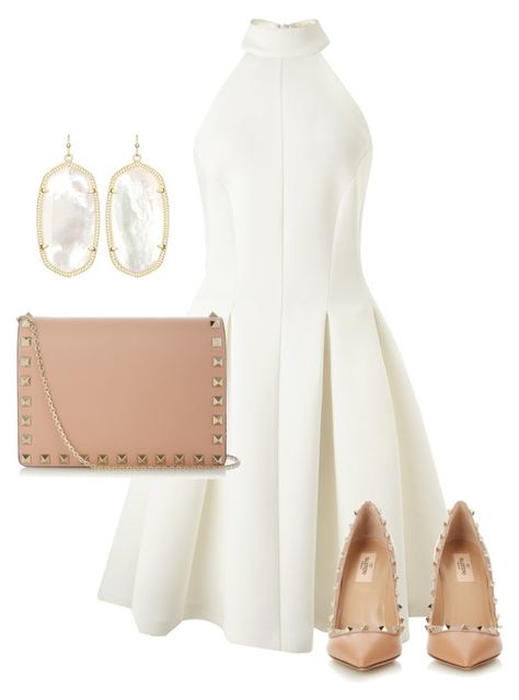 "Love Valentino ❤️" by olivia-elk on Polyvore featuring Miss Selfridge, Valentino, Kendra Scott, women's clothing, women, female, woman, misses and juniors Dorothy Dandridge, Modest Dresses Casual, Korean Girl Fashion, Fashion Attire, Looks Chic, Kpop Fashion Outfits, Girls Fashion Clothes, Fancy Outfits, Girly Outfits