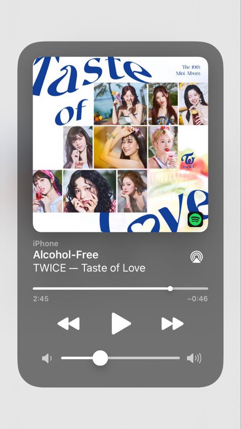 Music Aesthetic Spotify, Twice Alcohol Free, Aesthetic Spotify, Twice Songs, Pic Aesthetic, Free Songs, Pop Songs, Music Aesthetic, Song Playlist