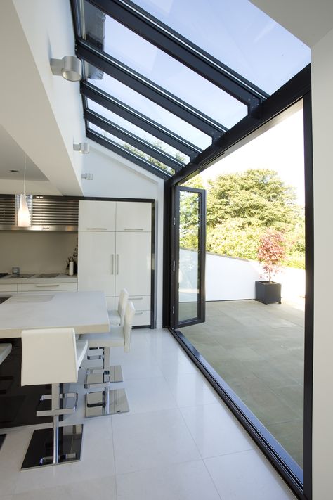 All sizes | Huddersfield Kitchen Extension | Flickr - Photo Sharing! Kitchen Skylight, Kitchen Diner Extension, Houses Architecture, Room Extensions, Glass Extension, House Extension Design, House Extension, Glass Walls, Kitchen And Dining Room