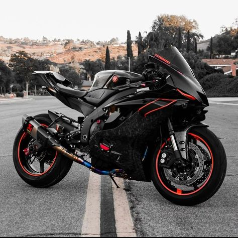 Yamaha R6 Black, Honda R1, Motor R6, Motos Kawasaki, Yamaha R3, Kawasaki Bikes, Yamaha Bikes, Motos Honda, Biker Aesthetic