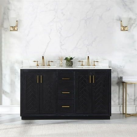 Engineered Stone Countertops, Cultured Marble Vanity Top, Stone Countertop, Double Sink Bathroom, Double Sink Bathroom Vanity, Marble Vanity Tops, Double Bathroom, Bath Essentials, Cultured Marble