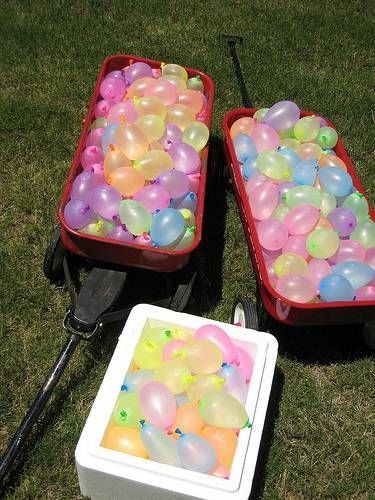 Outdoor Water Birthday Party Ideas or maybe for the boys' party @Kateri Bugos-Reyes Water Birthday Party Ideas, Water Birthday Party, Tropisk Fest, Water Birthday Parties, Water Birthday, Fiesta Tropical, Pool Birthday, Summer Birthday Party, Luau Birthday