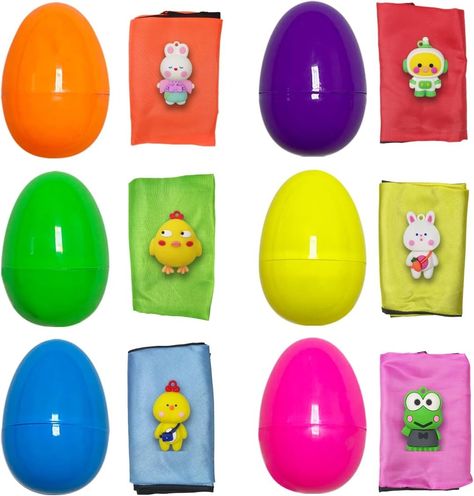 Amazon.com: Pinkiwine 6 Pack Easter Eggs with Easter Parachute Toys Throwing Toy for Kids Boys Girls Easter Basket Stuffers Fillers Gifts Party Favors : Toys & Games 6 Month Old Toys, Girl Toy Storage, Girls Easter Basket, Dinosaur Toys For Kids, Toddler Girl Toys, Boy Party Favors, Egg Toys, Easter Basket Stuffers, Christmas Savings