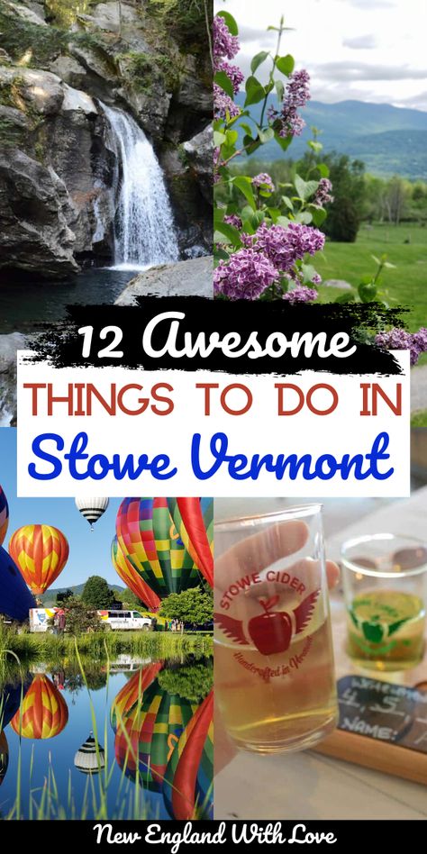 Stowe Vermont Winter, Things To Do In Fall, Vermont Travel, Vermont Winter, Vermont Vacation, Vermont Fall, Stowe Vt, New England Road Trip, Stowe Vermont