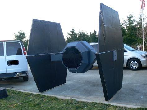 Star Wars Halloween Decorations, Star Wars Tie Fighter, Star Wars Tie, Star Wars Shoes, Star Wars Jewelry, Star Wars Crafts, Star Wars Decor, Star Wars Diy, Star Wars Halloween