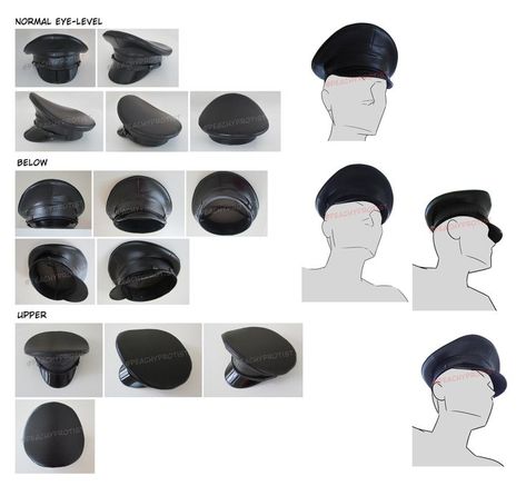 Cap Reference, Hat Reference, Cap Drawing, Reference Drawing, Have Inspiration, Seni Cat Air, 캐릭터 드로잉, Concept Art Drawing, Digital Painting Tutorials