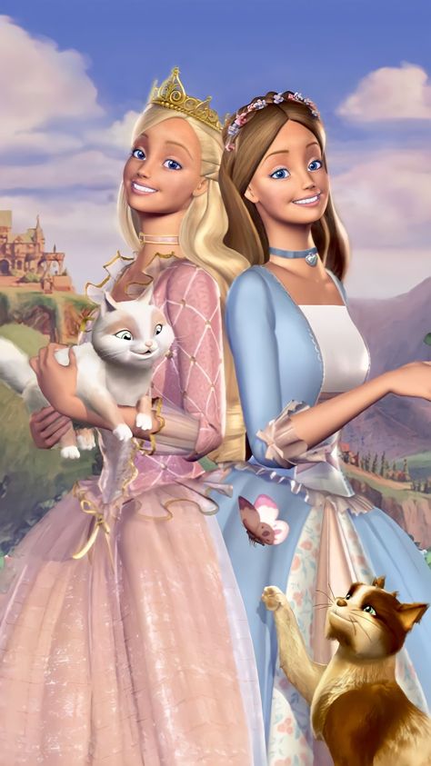 Best Friends Movie, The Princess And The Pauper, Princess Charm School, Princess Adventure, Foto Disney, Barbie Fairytopia, Princess And The Pauper, Barbie Cartoon, Modern Princess